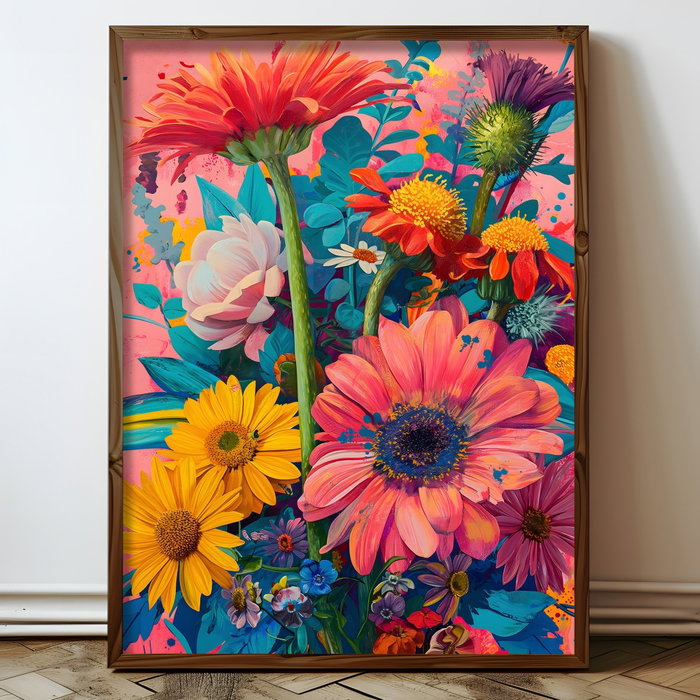 Wallity Cuadro Decorativo HUM079 Multicolor